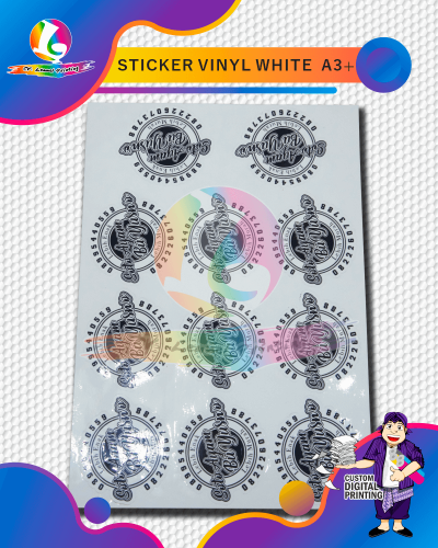Sticker Vinyl LS White A3+ Laser Toner